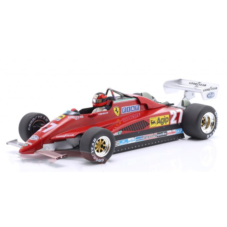 MCG MCG 1/18 フェラーリ F1 126C2 1982 ベルギーGP #27 ジル