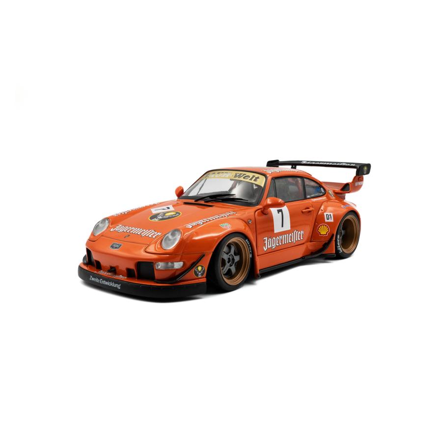 SOLIDO ソリド 1/18 ポルシェ 911 RWB イエガーマイスター オレンジ