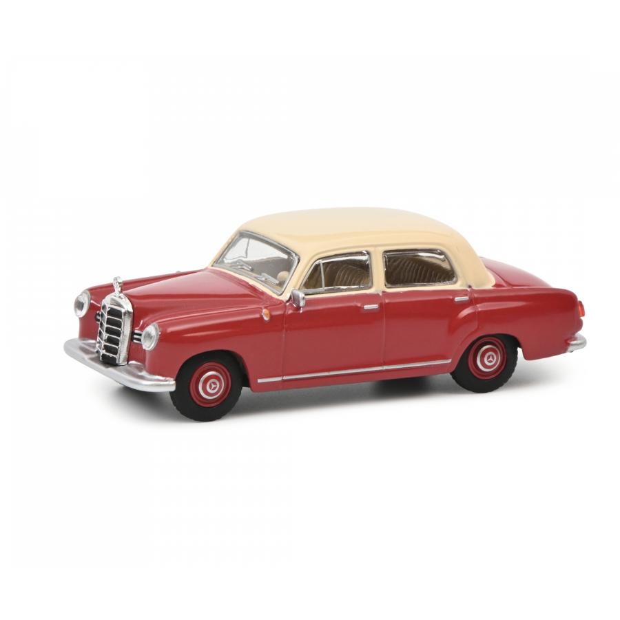 シュコー（Schuco） 1/64 メルセデス ベンツ 180 D レッド/ベージュ