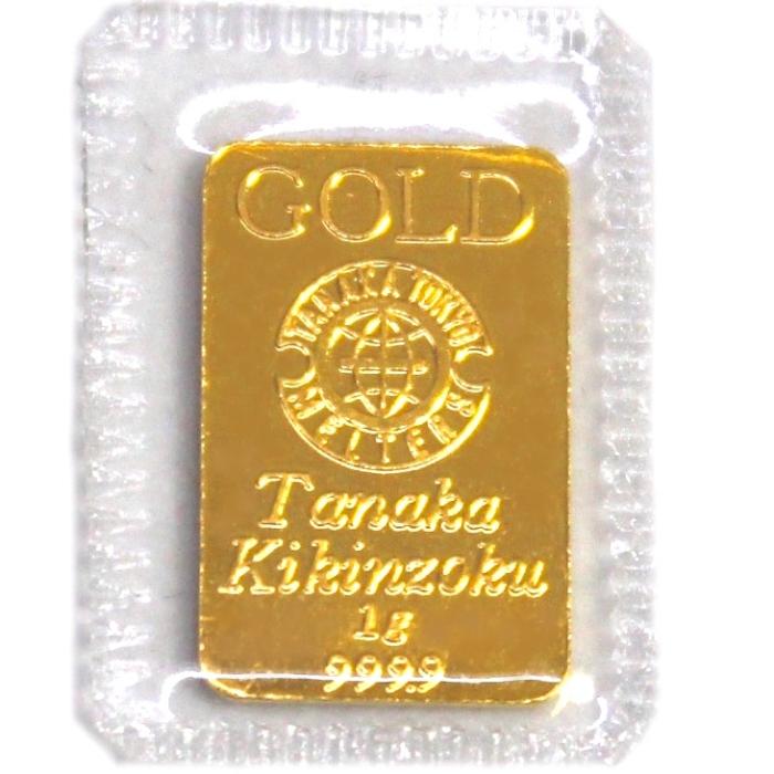 田中貴金属ジュエリー 純金 インゴット 24金 田中貴金属 1g