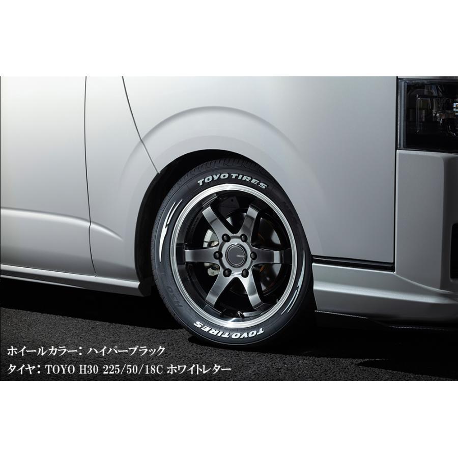 KBRACING18 MAX 6.5J × TOYO H30 タイヤホイール4本セット【Aグレード