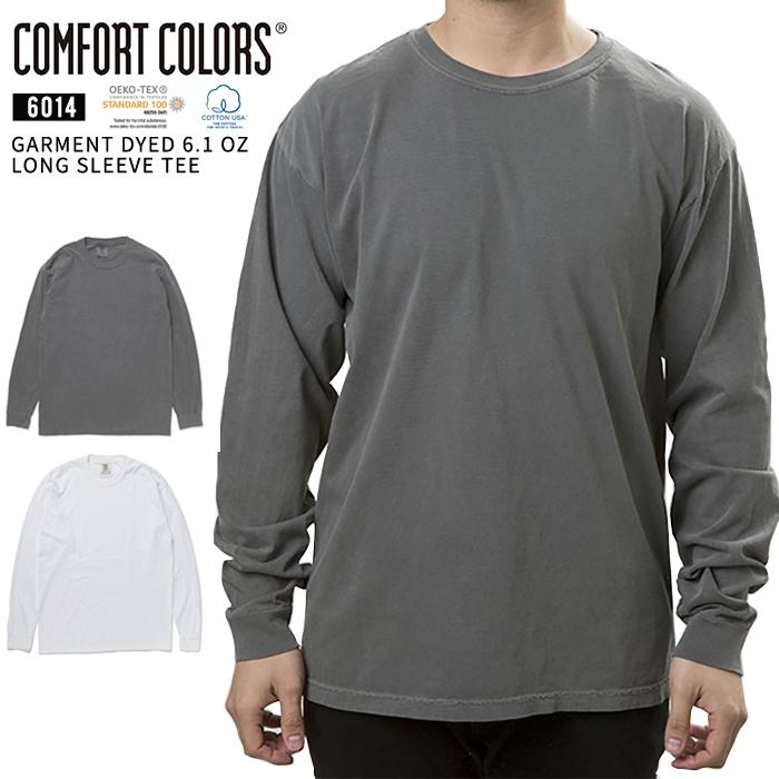 COMFORT COLORS（コンフォートカラーズ） ロンT ガーメントダイ 6.1