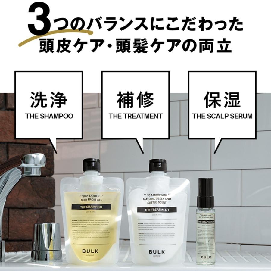 BULK HOMME（バルクオム） シャンプー トリートメント セット THE