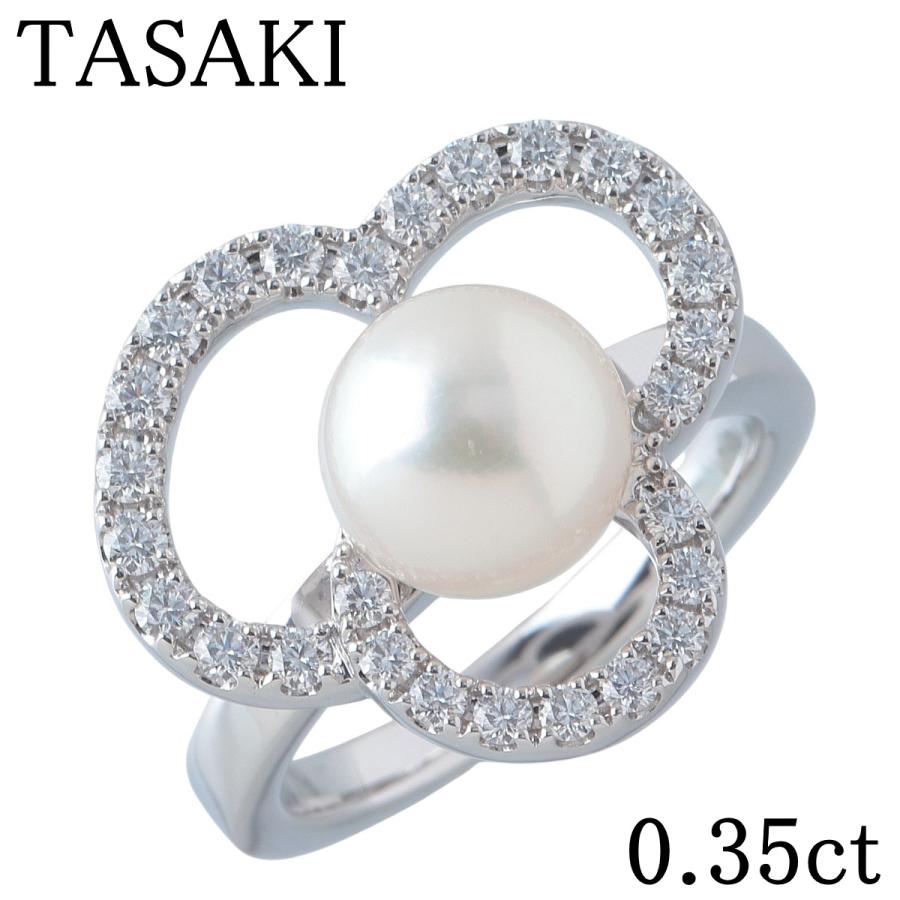 TASAKI（タサキ） チャンツ パール ダイヤ リング 現行モデル アコヤ