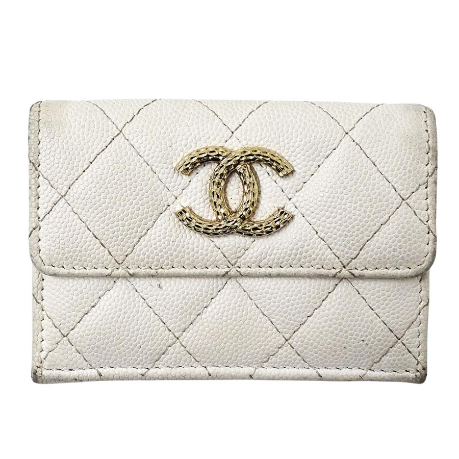 CHANEL（シャネル） 財布 マトラッセ レディース ブランド 三つ折り