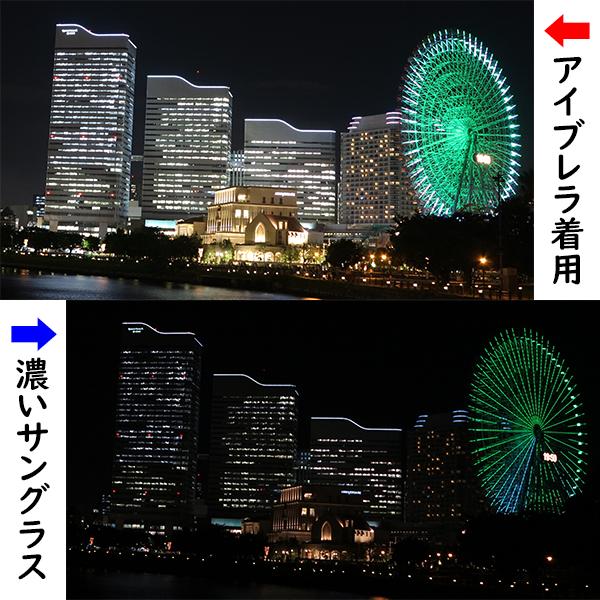 アイブレラクリアノーブル サングラス レディース メンズ UV 紫外線