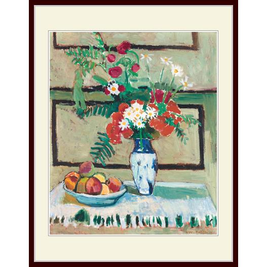 複製画・額縁付き・マティス・「花と果物」 : グーピルギャラリー