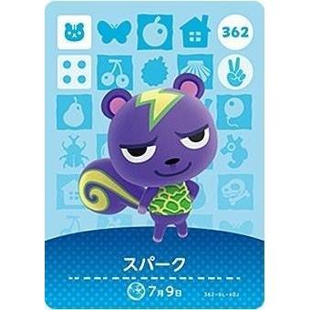 どうぶつの森 amiiboカード 第4弾 【362】 スパーク : ゴールデン