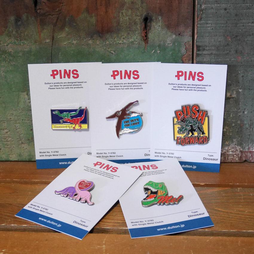 DULTON（ダルトン） ピンズ DULTON PINS ピンバッジ dinosaur 恐竜