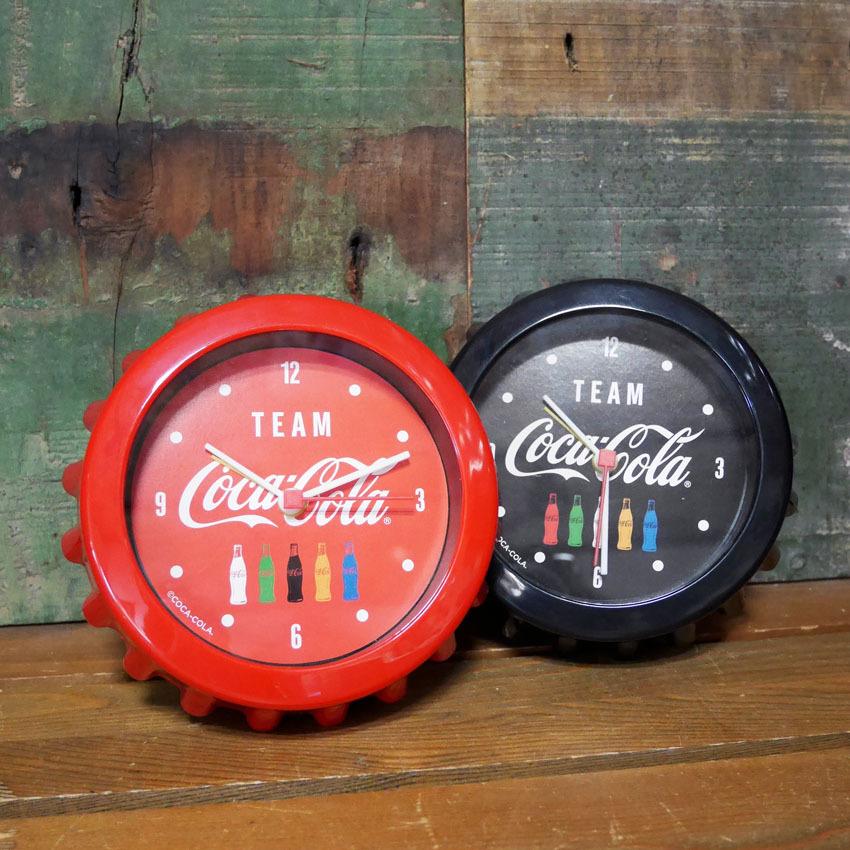 Coca Cola（コカコーラ） ボトルキャップクロック 置き時計 Coca-Cola