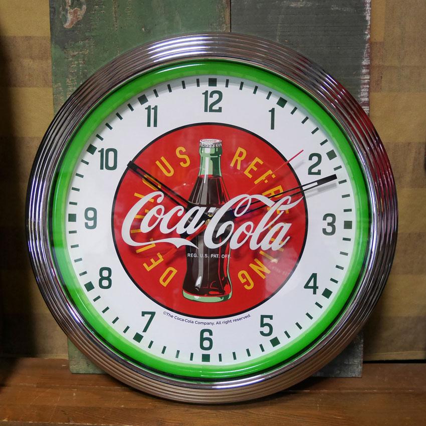 Coca Cola（コカコーラ） ネオンクロック coca-cola COKE Neo Neon