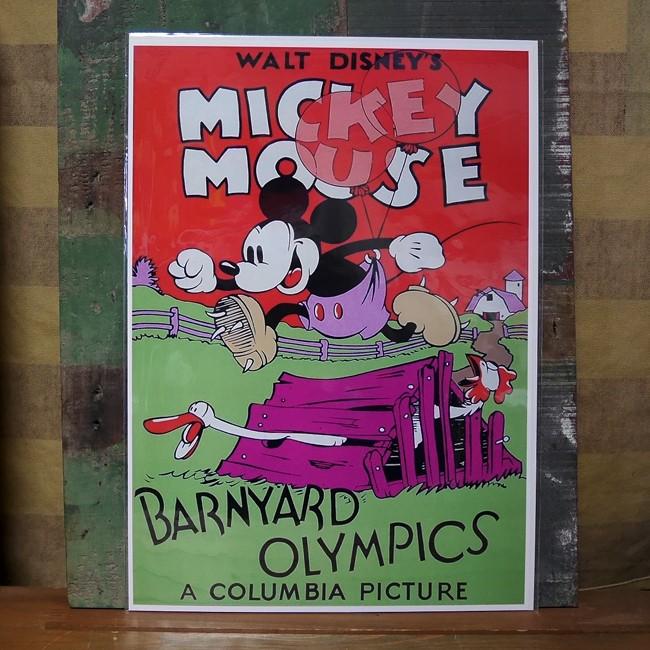 Disney（ディズニー） ポスター ミッキーマウス MICKEY MOUSE B4