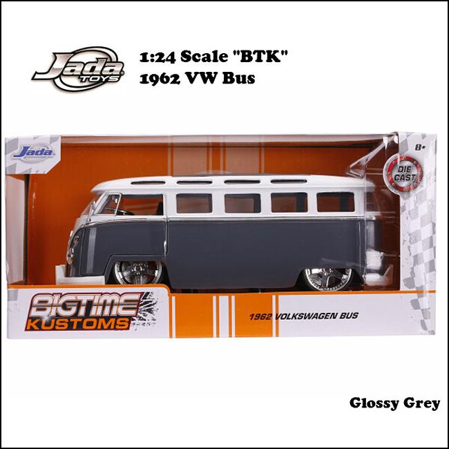 フォルクスワーゲン バス JADA TOYS BTK 1962 VW BUS 1/24 レトロ