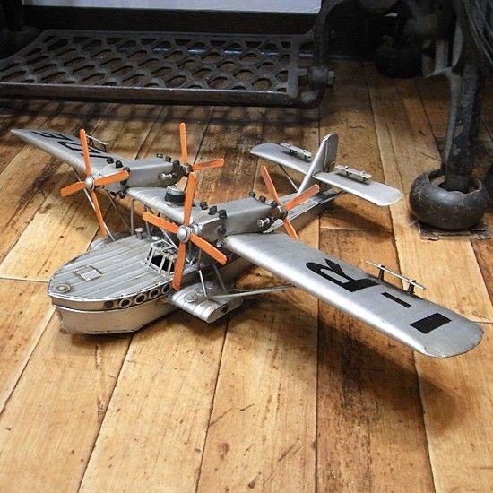 ブリキのおもちゃ 水上飛行機 : アメリカン雑貨のグッズファーム