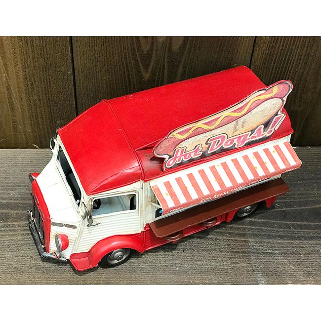 ヴィンテージカー Hot Dog Shop ブリキのおもちゃ ホットドッグ