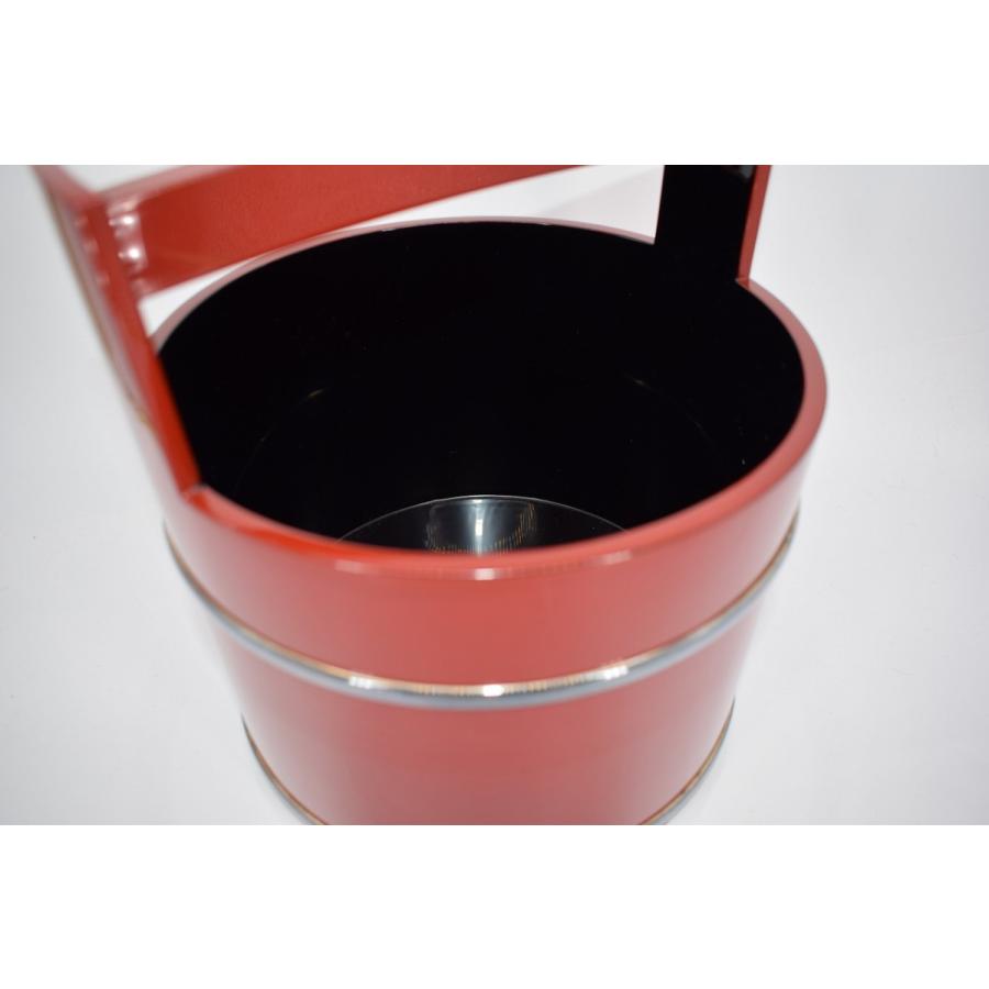 茶道具 朱塗 手桶 水指 茶道 14-4608 : 月香園アウトレット店 - 通販
