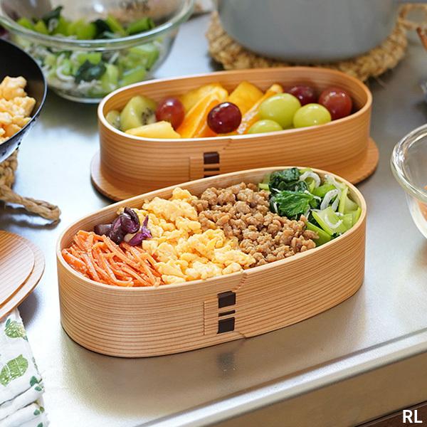 曲げわっぱ 弁当箱 小判入子 大 栗久 わっぱ弁当 国産 日本製 ギフト