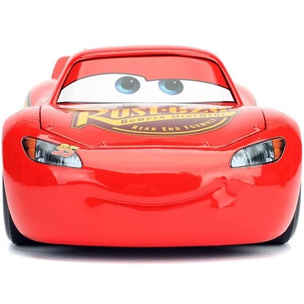 1:24 DISNEY PIXAR CARS LIGHTNING McQUEEN with TIRE RACK 【 カーズ