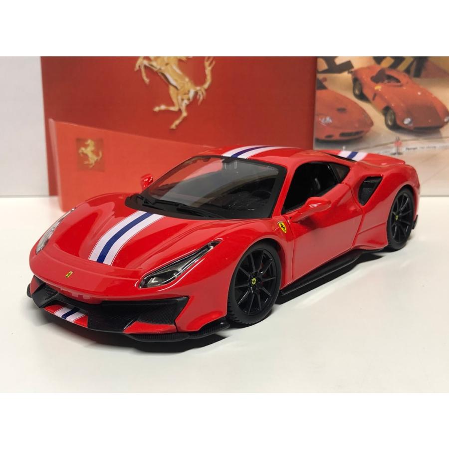 Bburago（ブラーゴ） Burago 1/24 Ferrari 488 Pista レッド