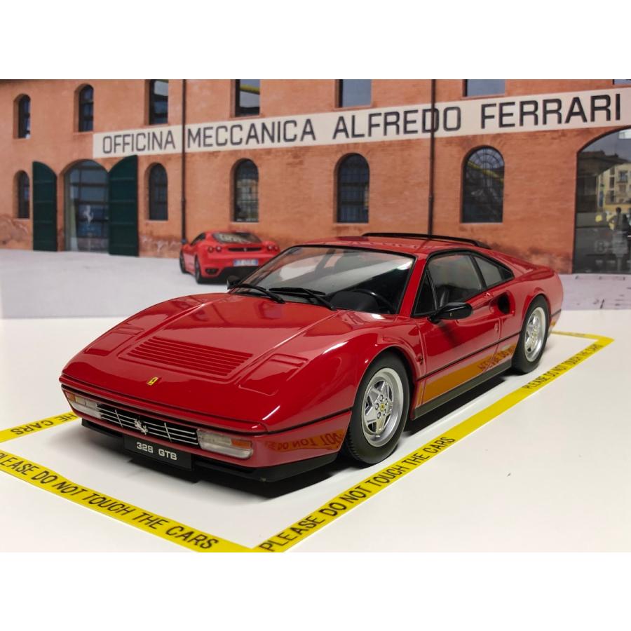 KKスケール KK scale 1/18 Ferrari 328 GTB 1985 レッド ダイキャスト