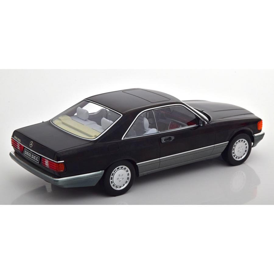 KKスケール KK scale 1/18 Mercedes Benz 560 SEC C126 1985 ブラック