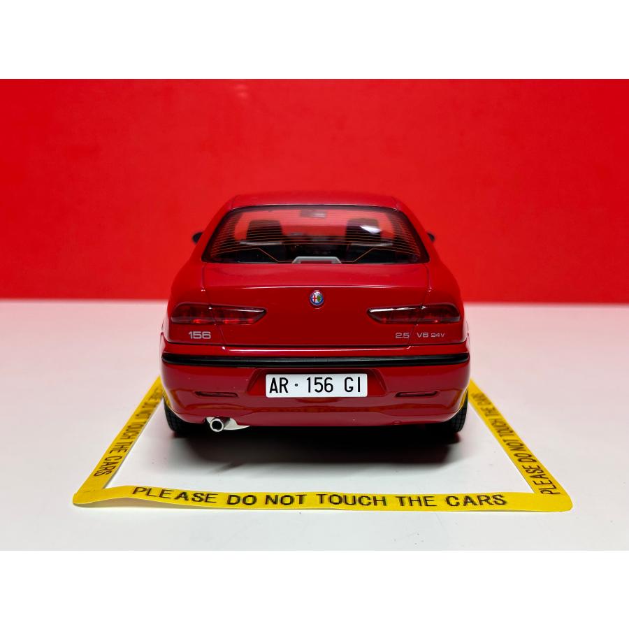 Mitica 1/18 Alfa Romeo 156 2.5 V6 24V 1997 Rosso alfa アルファ