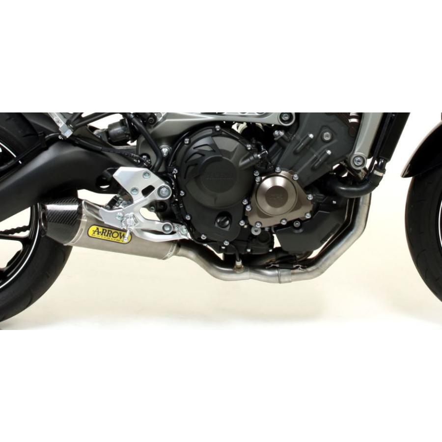 Arrow MT-09(FZ-09) 2013-2020 フルエキ X-Kone ニクロム/カーボン