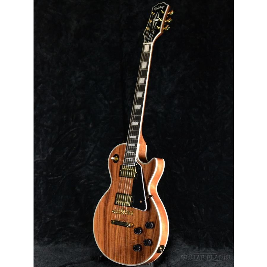 Epiphone Les Paul Custom KOA -Natural-《エレキギター》 : ギター