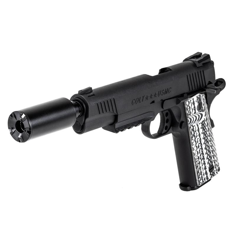 BATON airsoft ] Co2ガスブローバック BM-45 Black/ブラック 2nd