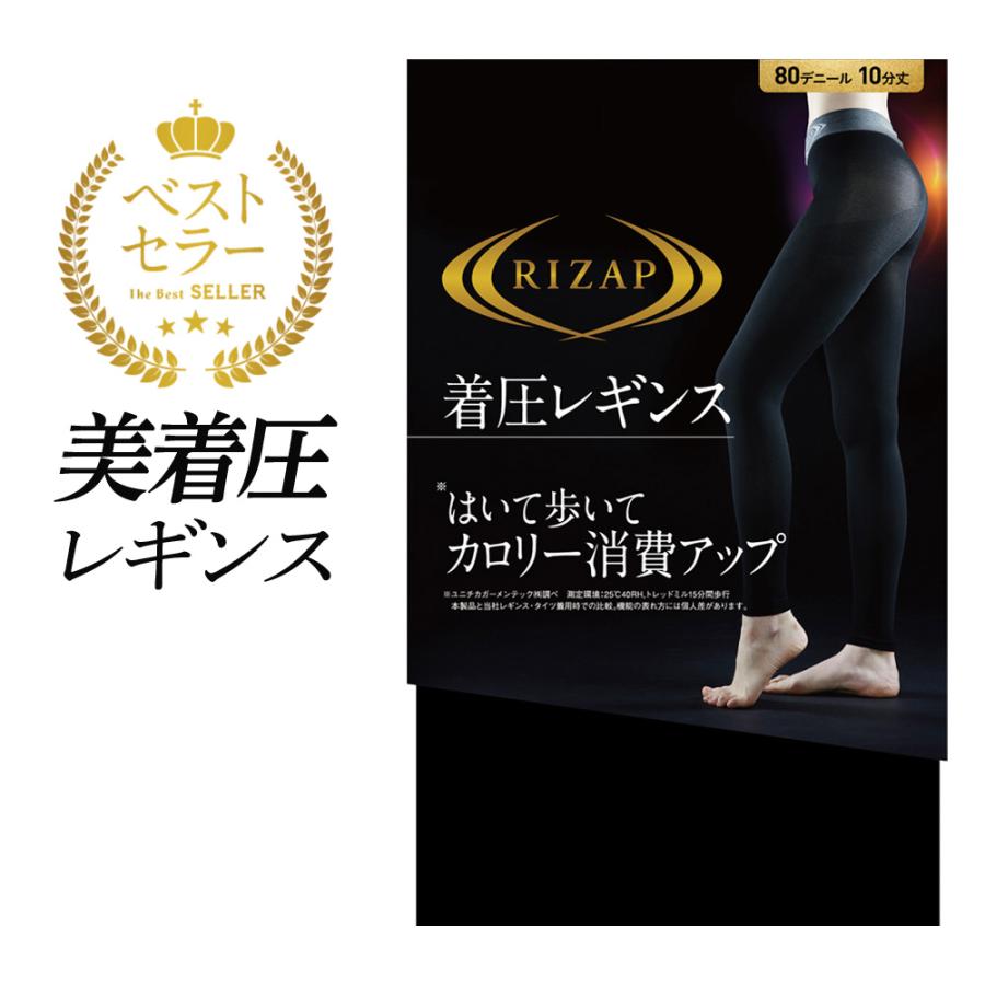 RIZAP（ライザップ） レギンス レディース 着圧 カロリー消費 グンゼ