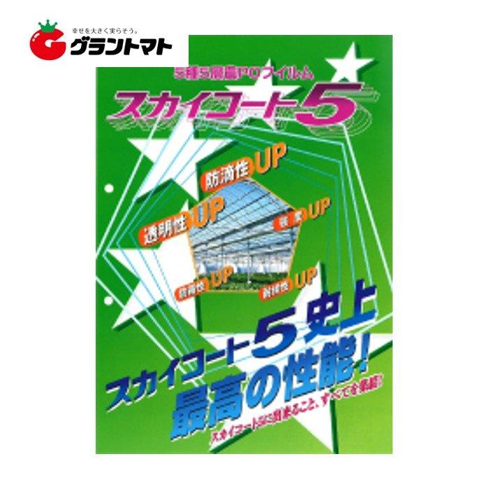 スカイコート5 中接 0.1×570×21 2.5間×10間用屋根ビニール タキロン