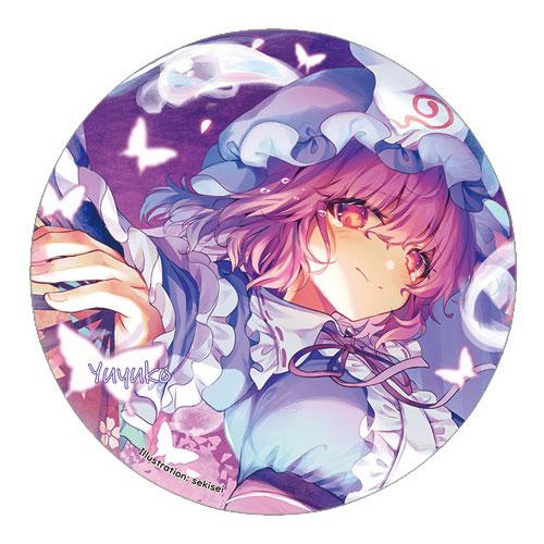 東方Project缶バッジ すなめりドリル缶バッジ 幽々子(sekisei)202408