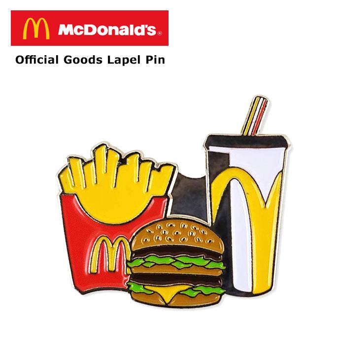 マクドナルド オフィシャルグッズ ピン セット コンボ ピンバッジ