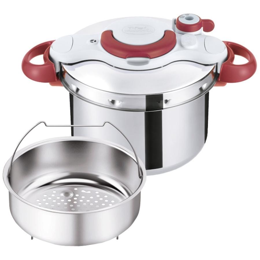 T-fal（ティファール） 圧力鍋 6L クリプソ ミニット イージー ルビー