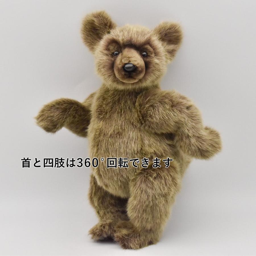 HANSA BH4471 シルバーベア しるばーべあ くま 熊 ぬいぐるみ リアル