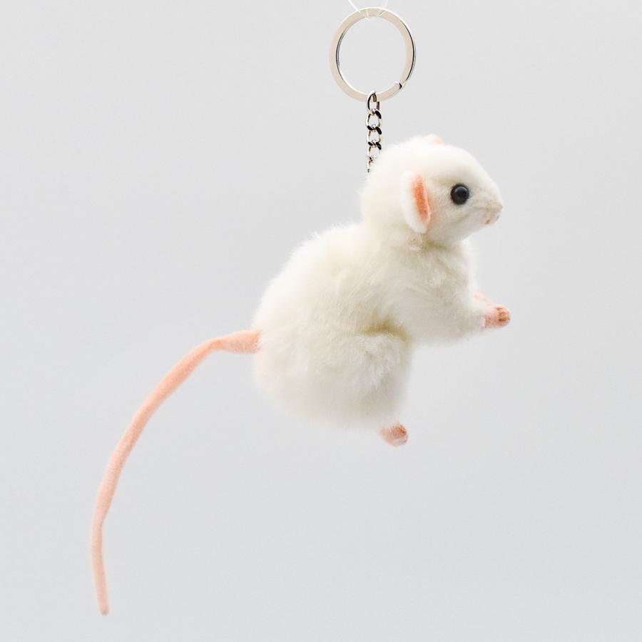 HANSA BH6468 ネズミ キーチェーン ねずみ 鼠 キーホルダー リアル