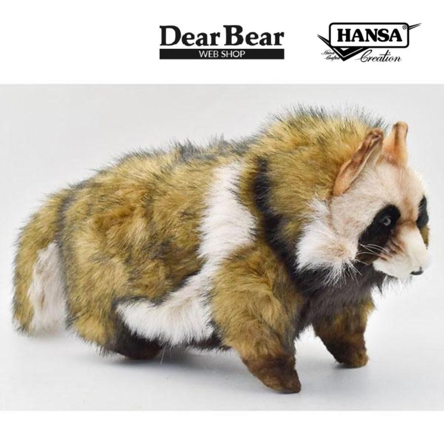 HANSA BH7256 タヌキ たぬき 狸 ぬいぐるみ リアル : Dear Bear WEB