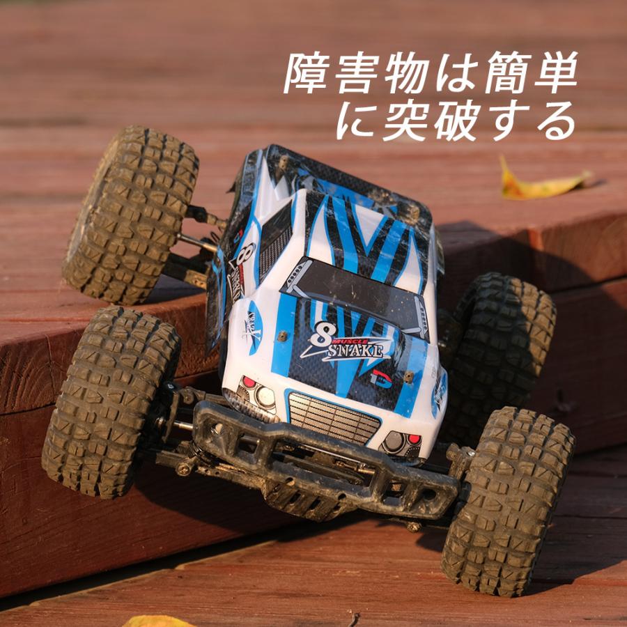 DEERC ラジコン ラジコンカー オフロード 速い DEERC 4WD 高速 RCカー