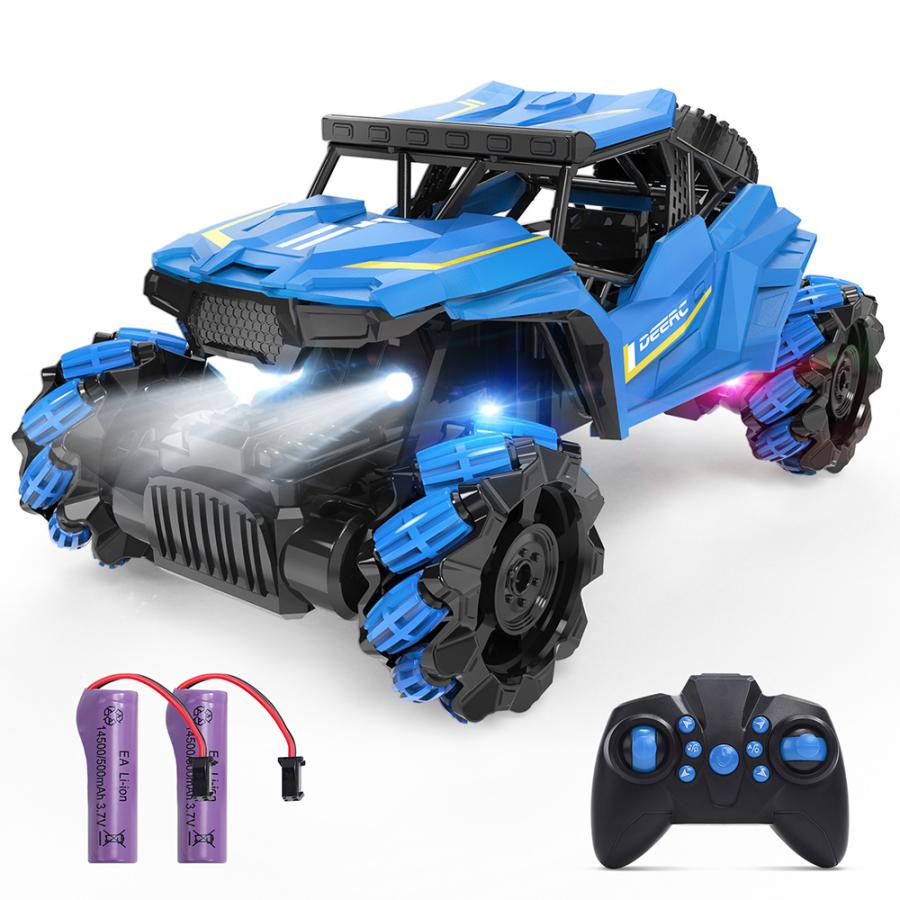 ラジコン ラジコンカー オフロード 子供 DEERC スタントカー 360