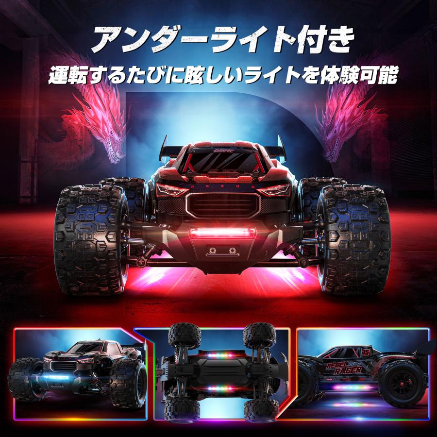DEERC 高速 ラジコンカー オフロード 大人向け 子供向け リモコンカー
