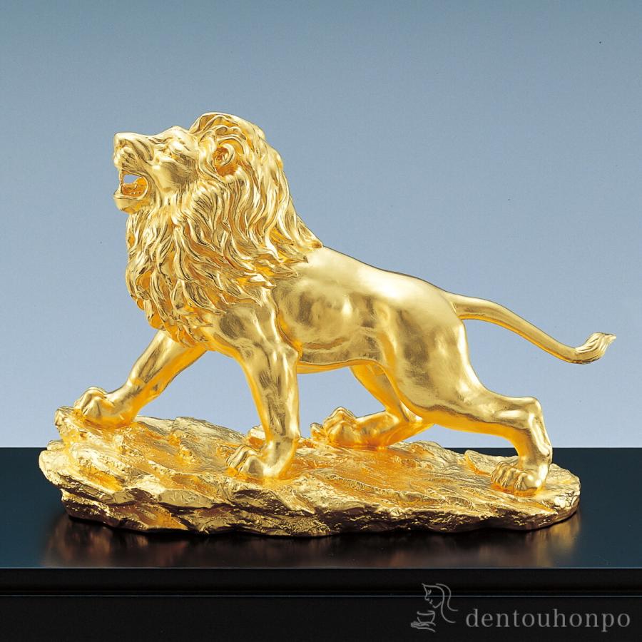 純金 無双獅子 500g ( 木札名入れ有料 高級 コレクション 美術品 工芸