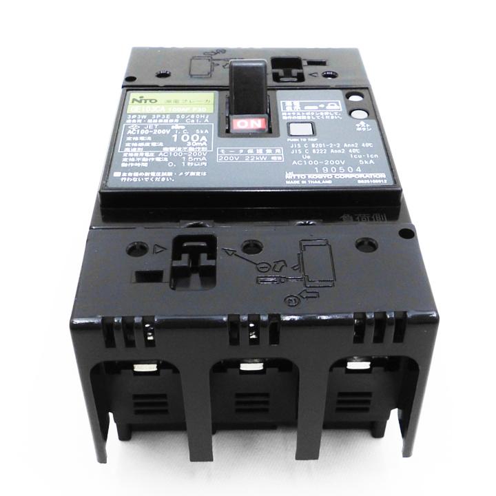 日東工業 GE103CA 3P 100A F30 漏電ブレーカ 協約形 ge103ca3p100af30