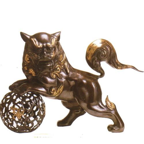 高岡の銅器 2尺 玉獅子 : 地方問屋DATA - 通販 - Yahoo!ショッピング