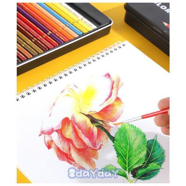 36色セット 色鉛筆 カラーペン 水溶性色鉛筆 色えんぴつ 絵の具 アート