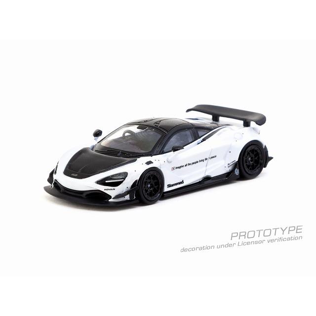 ターマック 1/64 リバティーウォーク LB-WORKS 720S (ホワイト
