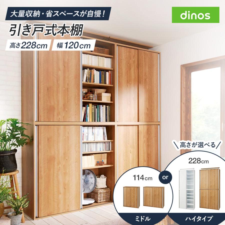 dinos（ディノス） 棚 リビング 壁面収納 扉付き キッチン cdラック