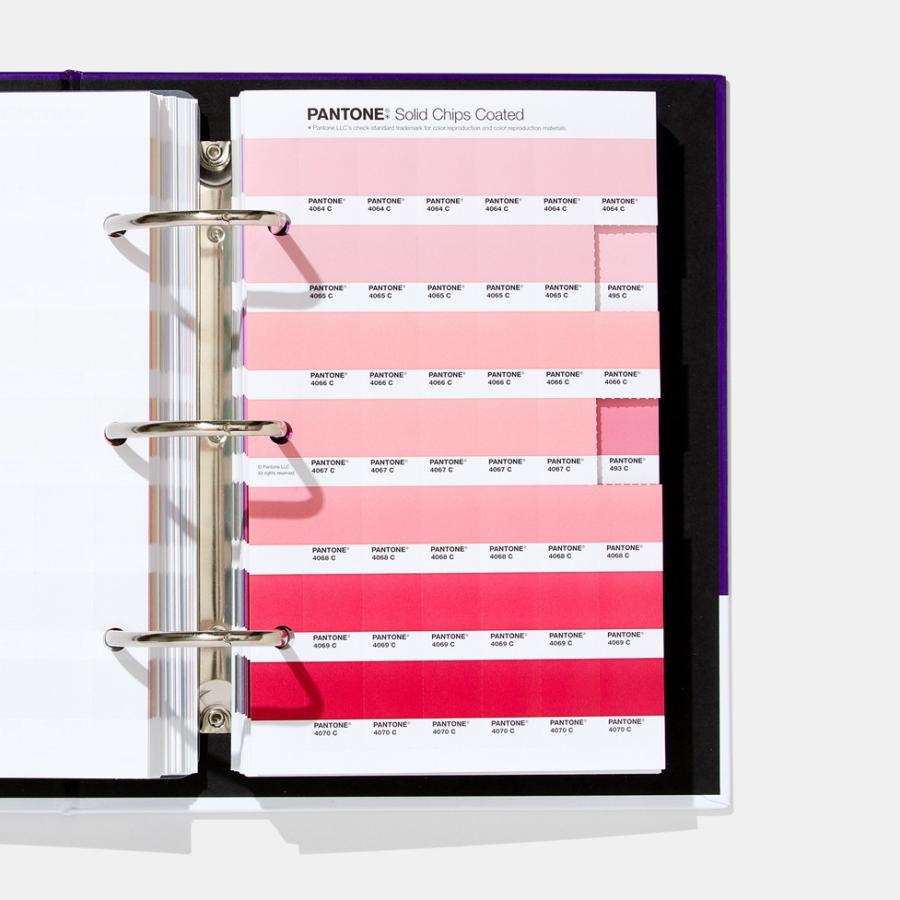 PANTONE（パントン） ソリッドチップス 2冊組 コート紙、上質紙