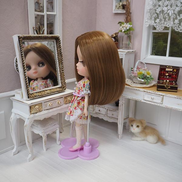 ブライス（Blythe） ミディブライス ウィッグ センターパートロング