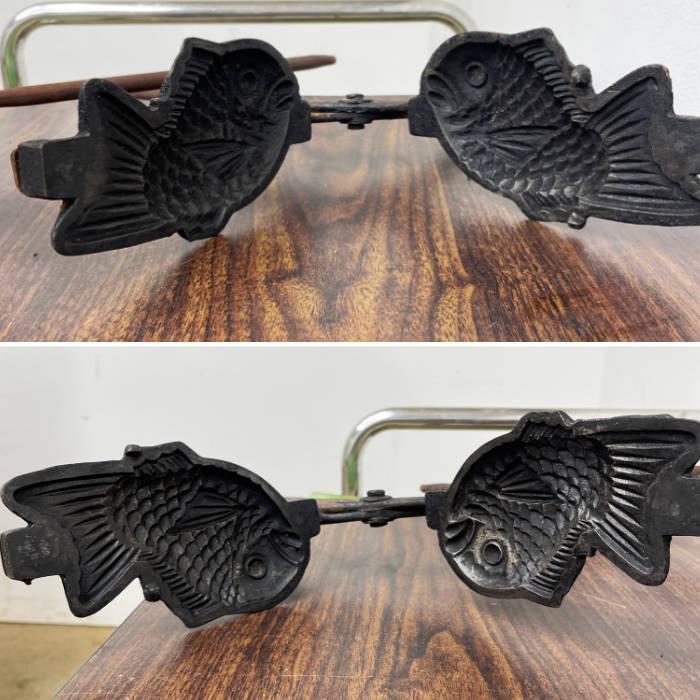 送料無料】たい焼き機 1丁焼 業務用 たい焼き器 製菓 ガス式 タイヤキ