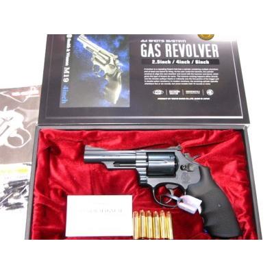 S&W-M19 4in コンバットマグナム [カートリッジ仕様 カスタムガスガン